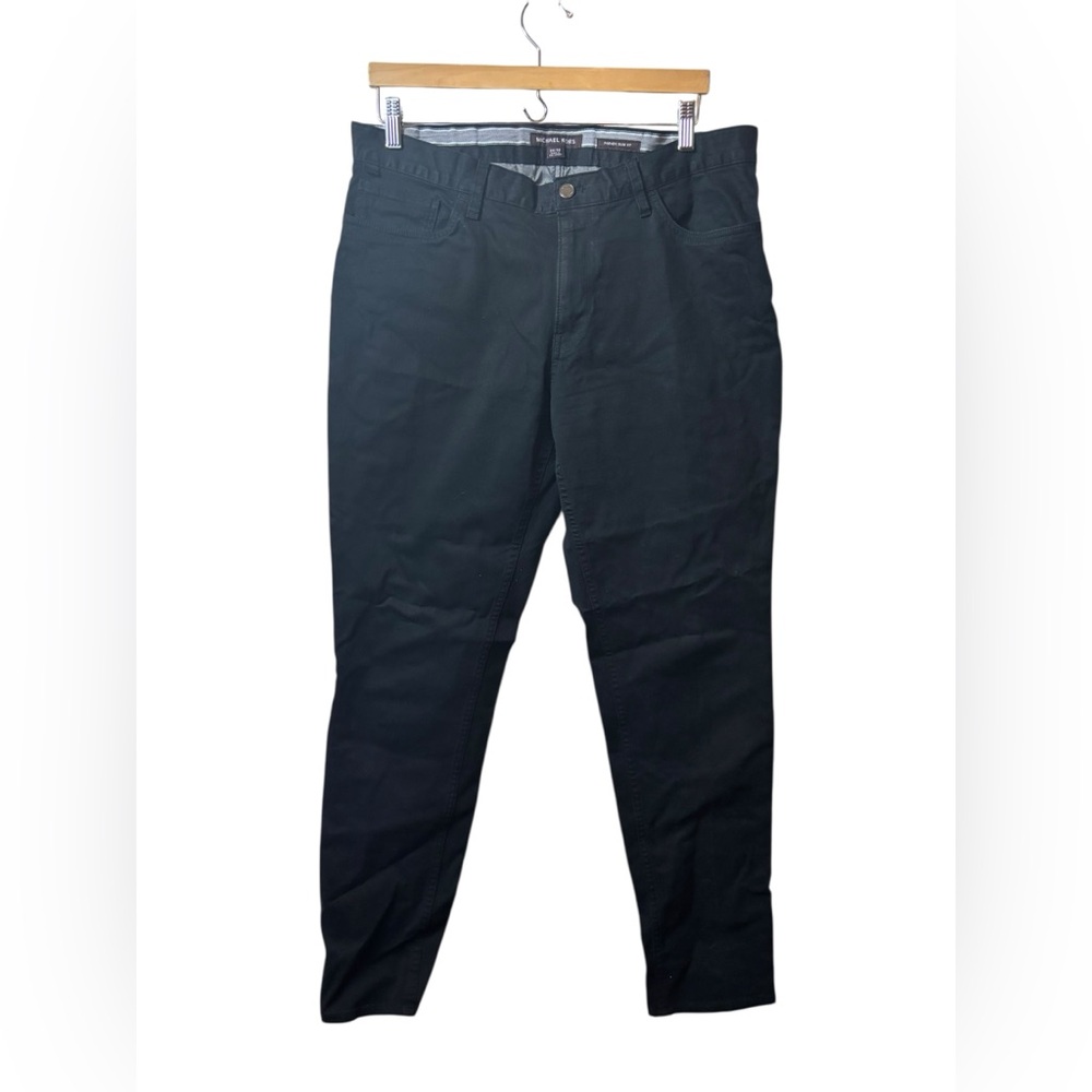 MICHAEL KORS | Parker Slim Fit black pants 34/32